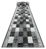 TAPIS DE COULOIR BCF RAFIA gris 120 cm gris 120x300 cm Voir les images du produit 1