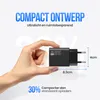Strex USB Oplader 25W - Snellader met USB-A & USB-C - GaN - Productafbeelding-voorbeeld 8