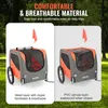 Remorque pour chien 30 kg Remorque pour vélo Acier au Voir les images du produit 4
