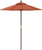 vidaXL Sonnenschirm mit Holzmast Terrakotta 196x231 cm Produktbild-Vorschau 4