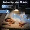 LED-plafondventilator met licht, 52 inch, zwart, met een Productafbeelding-voorbeeld 6