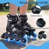 COSTWAY Rollschuhe Kinder, 4 Größen verstellbar, Inline Produktbild-Vorschau 6