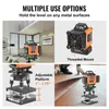 Collage of images showing different uses and features of a laser level. Anteprima dell’immagine prodotto
