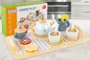 Holz Teeservice für Kinder – 17-teiliges Rollenspiel-Set Produktbild-Vorschau 4