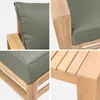 sweeek - Gartengarnitur aus Holz 5 Sitze - Mendoza - Produktbild-Vorschau 3