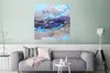 MuchoWow® Poster Abstrakt - Grau - Blau - Farbe 75x75 cm - Produktbild-Vorschau 5