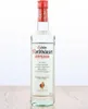 A bottle of Echter Nordhäuser Doppelkorn sits on a wooden surface against a white background. Produktbild-Vorschau