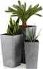 Porto Gris Pot en béton Set 3 pièces Voir les images du produit 1