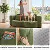 Sofa 3-Sitzer mit Schlaffunktion, 196 cm Komfortables Produktbild-Vorschau 9