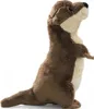 A plush toy otter standing on a white background. Podgląd zdjęcia produktu