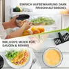 LEBENLANG Gemüse & Zwiebelschneider manuell - Obst Produktbild-Vorschau 6
