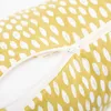 SCHÖNER LEBEN. Kissenhülle Bayside Honeydew ocker gelb weiß Produktbild-Vorschau 5