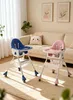 Chaise haute 4 en 1 - Chaise haute pour enfant rose - Voir les images du produit 11