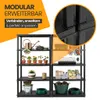 Set: 2 x Kunststoffregal „Evo“ mit 5 Böden - Steckregal für Produktbild-Vorschau 8
