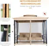 Outsunny Hollywoodschaukel Gartenschaukel Schaukel mit Produktbild-Vorschau 6