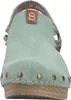Rieker Damen Sandalette Gummizug Blockabsatz Leder Plateau Produktbild-Vorschau 4