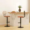 HOMCOM 2er-Set Barhocker, höhenverstellbare Barstühle mit Produktbild-Vorschau 2