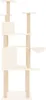 vidaXL Graffiatoio in sisal grigio scuro 166 cm Anteprima dell’immagine prodotto 12