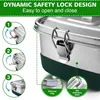 Scatola per il pranzo sostenibile in acciaio inox da 2000 Anteprima dell’immagine prodotto 3