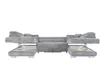 KSHOMECONCEPT Wohnlandschaft GUSTAW U mit Schlaffunktion Produktbild-Vorschau 6