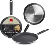 IBILI Crêpes-Pfanne Inducta 28 cm, Kunststoff, Silber Voir les images du produit 1
