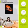 ARTland Leinwandbild Tuareg - Der Sand auf deiner Haut Produktbild-Vorschau 2