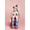 Rio Roller Lumina Adults Quad Skates - Blue / Pink - UK:7A Voir les images du produit 6