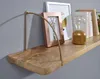 Półka ścienna  100x25x22 cm mango lite drewno / metalowa Podgląd zdjęcia produktu 4