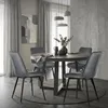 ML-Design jedálenská súprava 2 stoličiek, antracitová Náhľad obrázku produktu 10