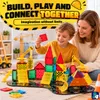Fits4Kids magnetische bouwstenen 90-delig bouwplaats Productafbeelding-voorbeeld 6