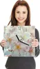 Wanduhr aus Glas mit Motiv Kirschblüten Zauber- 30 x 30 cm Produktbild-Vorschau 4