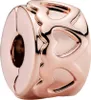 Pandora Clip gereihte Herzen 781978 rosé Produktbild-Vorschau 5