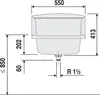 Sanit Multiset Funktionsbecken aus PVC Waschbecken mit Produktbild-Vorschau 4