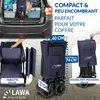 Chariot à bras pliant sans toit 100 kg chargeable avec Voir les images du produit 6