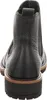 A rear view of a black leather Chelsea boot with a thick sole. Podgląd zdjęcia produktu