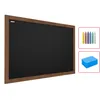Kreidetafel mit Holzrahmen 100x80cm + Zubehör Produktbild-Vorschau 2