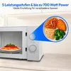 MEDION Mikrowelle klein (17 Liter, 700 Watt kompakt und Produktbild-Vorschau 3