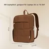 Selencia Vaya Puffy Laptop Rucksack 16 Zoll - Mocha Brown Produktbild-Vorschau 4