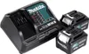 A Makita power source kit with a charger and two batteries. Anteprima dell’immagine prodotto