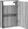 vidaXL Szafka łazienkowa z lustrem Szara Sonoma 42x12x60 cm Podgląd zdjęcia produktu 5
