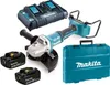 Makita Winkelschleifer 2X18V Li-Ion 230Mm 2X5.0Ah Dga900Pt2 Produktbild-Vorschau 4