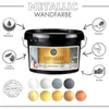 Viva Decor My Color Room Metallic Wandfarbe Rot-Gold 1 l, Produktbild-Vorschau 7