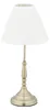 Stolná lampa Relaxdays, látkový tienidlo, vintage, E14, do Náhľad obrázku produktu 1