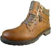 Mustang Men Eleganckie buty za kostkę 4157603 brązowy Podgląd zdjęcia produktu 2