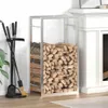 vidaXL Stojan na palivové drevo 50x28x94 cm z nerezovej Náhľad obrázku produktu 2