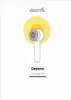 A line drawing of a lint remover with a yellow glow around the head, on a white background. Produktbild-Vorschau
