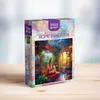 YAZZ Č tvercové puzzle Doma v nebi 1023 dílků Produktbild-Vorschau 2
