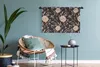 MuchoWow® Wandteppich Wandbehang Rosen - Natur - Braun Produktbild-Vorschau 5