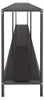 vidaXL Konsolentisch Schwarz 220x35x75,5 cm Hartglas Produktbild-Vorschau 4