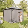 HOME DELUXE - Rideaux Pavillon solaire LED AZUR - Couleur Voir les images du produit 3